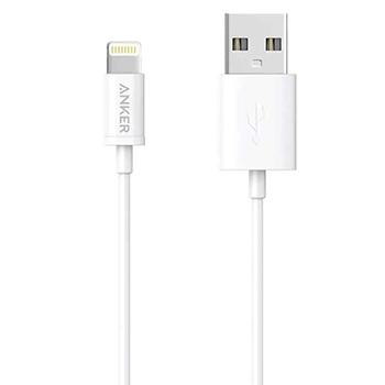 کابل تبدیل USB به لایتنینگ انکر مدل A7101 طول 0.9 متر